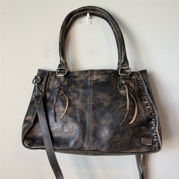 Bed Stu Rockababy Black Lux crossbody leather tote - Picture 9 of 13